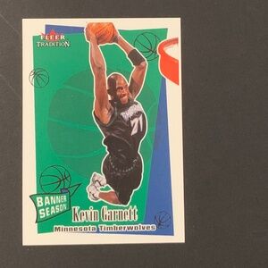 2003-2004 Fleer Tradition Kevin Garnett basketball card